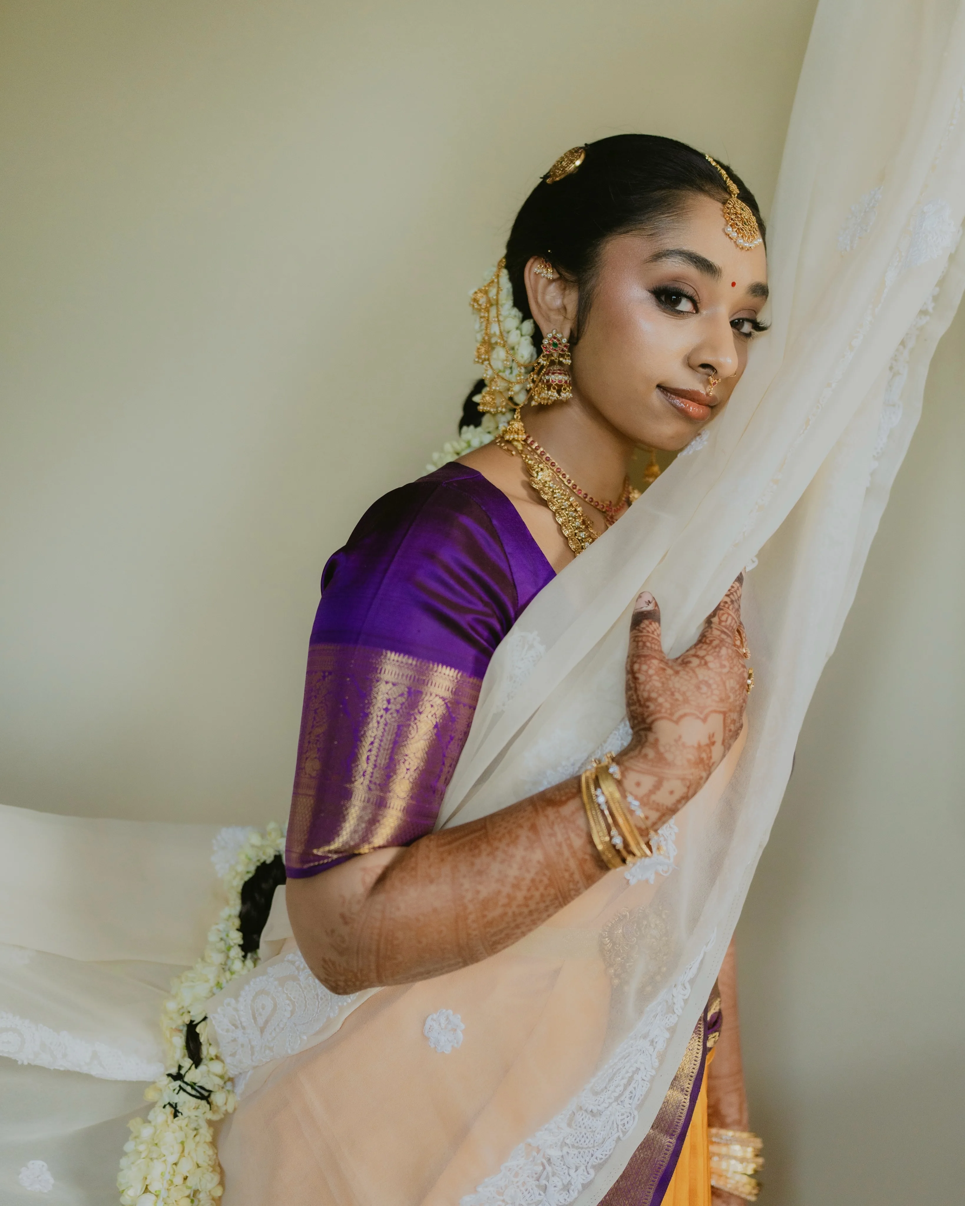 An editorial couple portrait by Dream Galaxy Photography